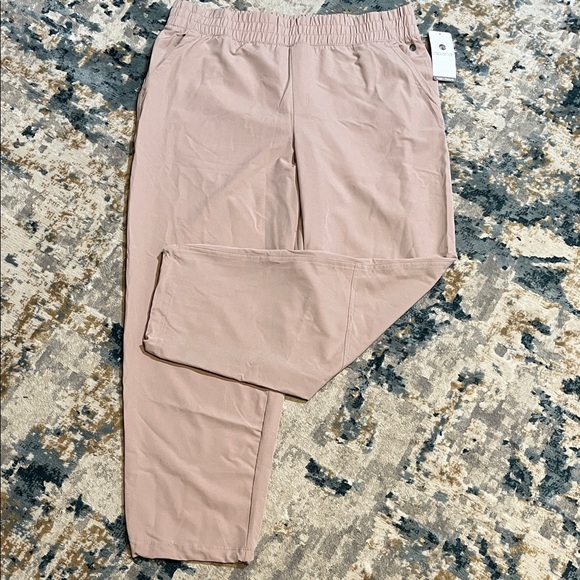 Apana Pants - Apana Light Blush Pink Women’s Lightweight Pants 5 Pocket XL NWT